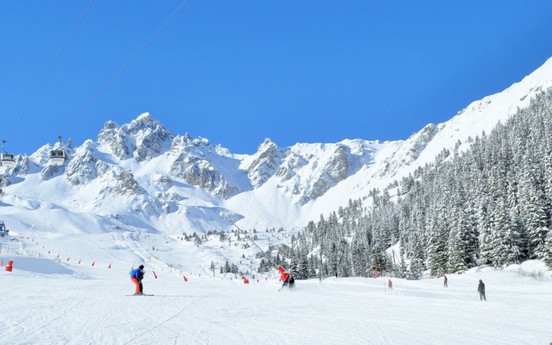 Skipiste Courchevel